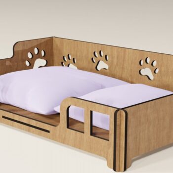 Intra απο ξύλο plywood Χρώμα wenge 3mm-4mm πάχος - Dog Bed Fie / Cute Bed for Pet Δίασταση 510x310 cm INTRAFABR-33803888 - Image 10