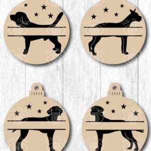 Intra απο ξύλο plywood  Χρώμα wenge 3mm-4mm πάχος - Σκύλος Χριστουγεννιάτικο Στολίδι Lover Pet Δίασταση 3x3 cm INTRAFABR-122810282