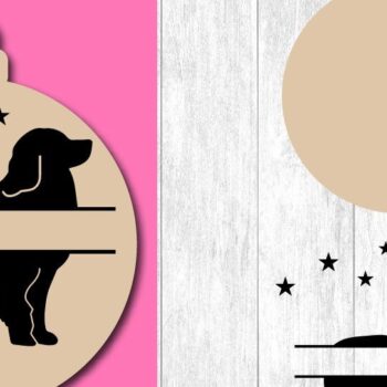 Intra απο ξύλο plywood Χρώμα wenge 3mm-4mm πάχος - Σκύλος Χριστουγεννιάτικο Στολίδι Lover Pet Δίασταση 3x3 cm INTRAFABR-122810282 - Image 8