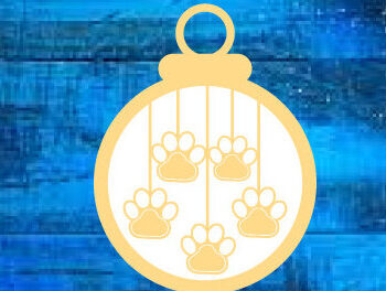 Intra απο ξύλο plywood  Χρώμα wenge 3mm-4mm πάχος - Χριστουγεννιάτικο στολίδι σκύλου ό λέιζερ τοίχου Δίασταση 6x6 cm INTRAFABR-122810299 - Image 2