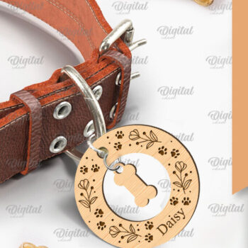 Intra απο ξύλο plywood  Χρώμα wenge 3mm-4mm πάχος - Κολάρο σκύλου Δέσμη κοπής με λέιζερ Δίασταση 30x20 cm INTRAFABR-33952750 - Image 10