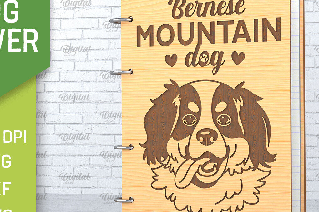 Intra απο ξύλο plywood  Χρώμα wenge 3mm-4mm πάχος - κάλυμμα σκύλου. Όρος Bernese Δίασταση 30x20 cm INTRAFABR-36192901