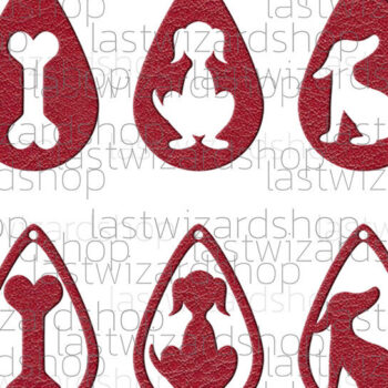 Intra απο ξύλο plywood Χρώμα wenge 3mm-4mm πάχος - Σκουλαρίκια σκυλιών , Σκουλαρίκια ζώων Δίασταση 3x3 cm INTRAFABR-120218034 - Image 1