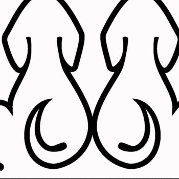 Intra απο ξύλο plywood Χρώμα wenge 3mm-4mm πάχος - Σκουλαρίκια σκύλου | Σκουλαρίκια για κουτάβι Δίασταση 3x3 cm INTRAFABR-90171187 - Image 3