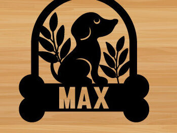 Intra απο ξύλο plywood  Χρώμα wenge 3mm-4mm πάχος - Dog Laser διακόσμηση τοίχου με λέιζερ Δίασταση 40x50 cm INTRAFABR-122457546 - Image 1