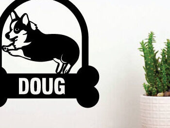 Intra απο ξύλο plywood  Χρώμα wenge 3mm-4mm πάχος - Dog Laser διακόσμηση τοίχου με λέιζερ Δίασταση 40x50 cm INTRAFABR-122457295 - Image 2