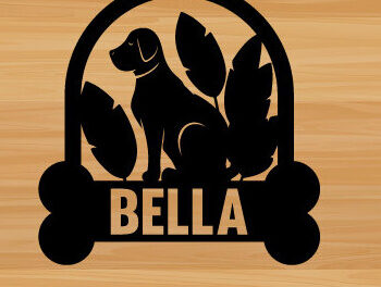 Intra απο ξύλο plywood  Χρώμα wenge 3mm-4mm πάχος - Dog Laser διακόσμηση τοίχου με λέιζερ Δίασταση 40x50 cm INTRAFABR-122457300 - Image 1