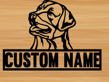 Intra απο ξύλο plywood  Χρώμα wenge 3mm-4mm πάχος - κοπής με λέιζερ τέχνης ς διακόσμησης τοίχου Dog Δίασταση 40x50 cm INTRAFABR-91078563 - Image 1