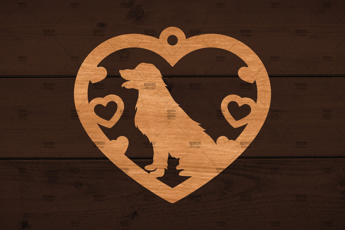 Intra απο ξύλο plywood  Χρώμα wenge 3mm-4mm πάχος - Στολίδι σκύλου , Δίασταση 6x6 cm INTRAFABR-117644321