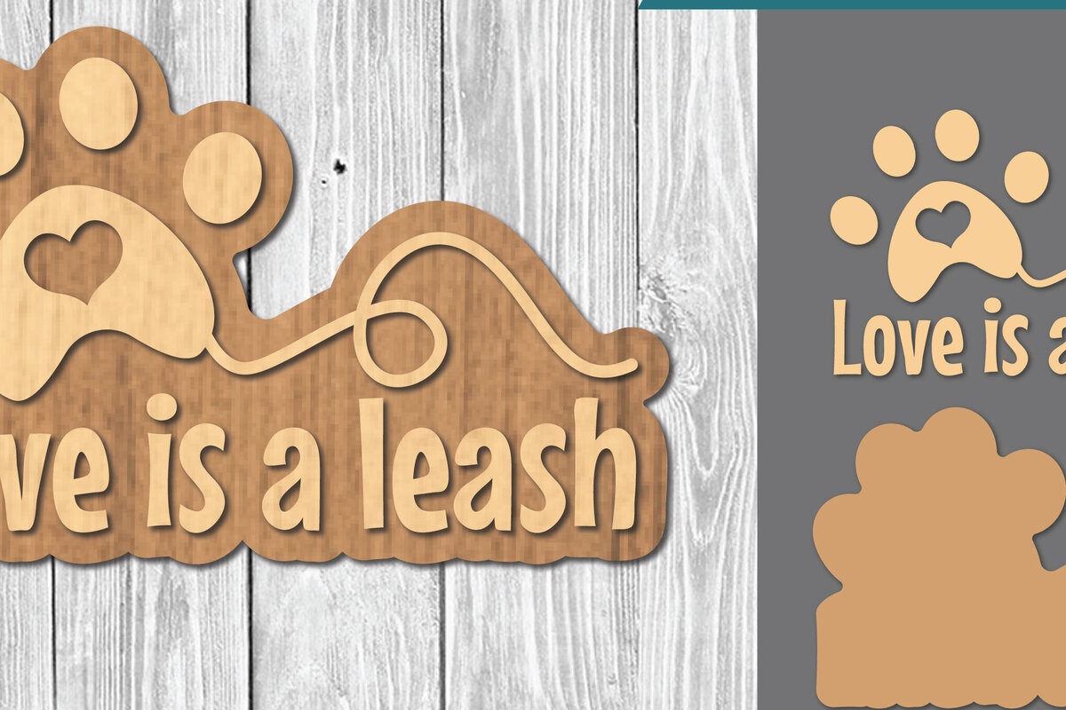 Intra απο ξύλο plywood  Χρώμα wenge 3mm-4mm πάχος - Διακόσμηση κοπής με λέιζερ αποσπάσματα σκύλου 11 Δίασταση 20x20 cm INTRAFABR-117085114