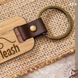 Intra απο ξύλο plywood  Χρώμα wenge 3mm-4mm πάχος - Dog Quotes Μπρελόκ με λέιζερ 10 Δίασταση 4x4 cm INTRAFABR-72377316