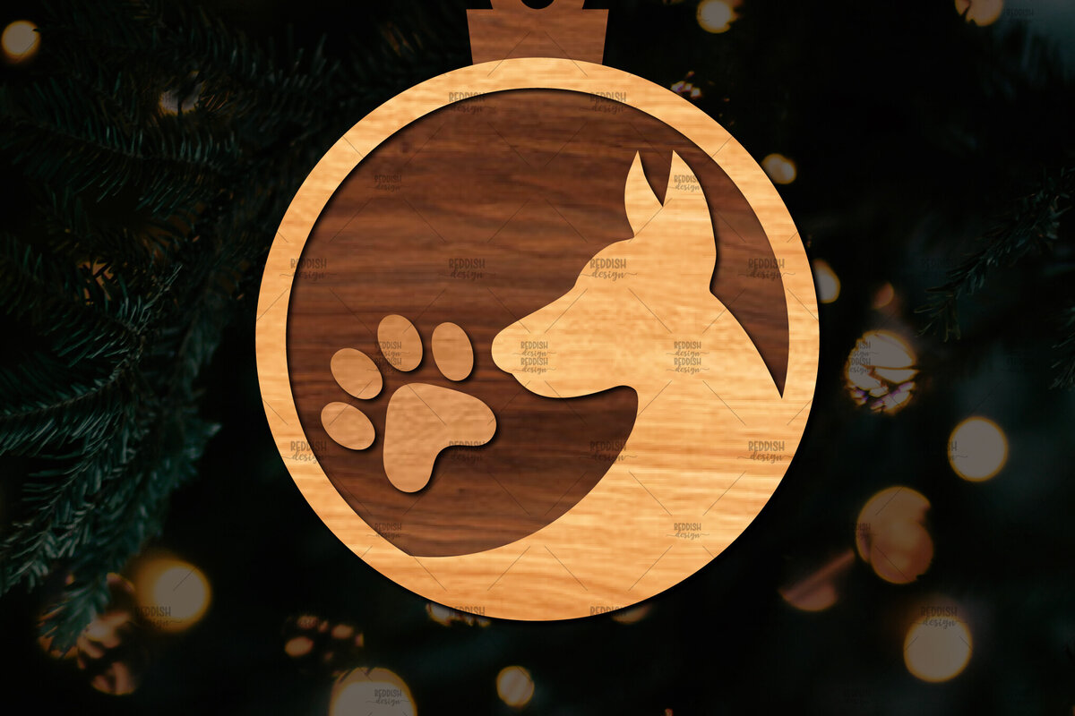 Intra απο ξύλο plywood  Χρώμα wenge 3mm-4mm πάχος - Στρογγυλό στολίδι με λέιζερ Δίασταση 6x6 cm INTRAFABR-39043692