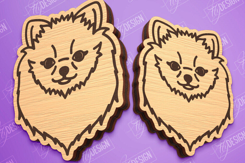 Intra απο ξύλο plywood  Χρώμα wenge 3mm-4mm πάχος - Πρότυπο σκουλαρίκια σκουλαρίκια κοπής με λέιζερ Δίασταση 3x3 cm INTRAFABR-97800824