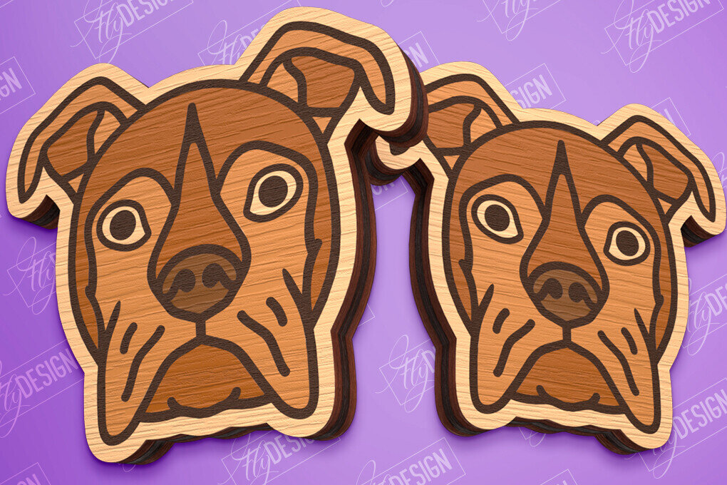 Intra απο ξύλο plywood  Χρώμα wenge 3mm-4mm πάχος - Πρότυπο σκουλαρίκια σκουλαρίκια κοπής με λέιζερ Δίασταση 3x3 cm INTRAFABR-97800846