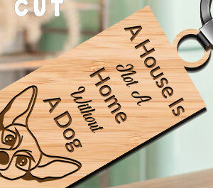 Intra απο ξύλο plywood  Χρώμα wenge 3mm-4mm πάχος - Ξύλινα μπρελόκ για σκύλους με λέιζερ Δίασταση 4x4 cm INTRAFABR-95991629