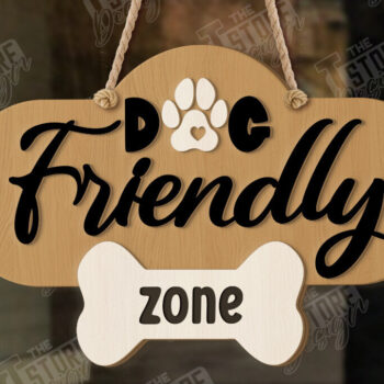 Intra απο ξύλο plywood Χρώμα wenge 3mm-4mm πάχος - Σκύλοι Καλωσορίζουν Άτομα Ανεκτά Σήμα | CNC Δίασταση 30x20 cm INTRAFABR-118267835 - Image 1