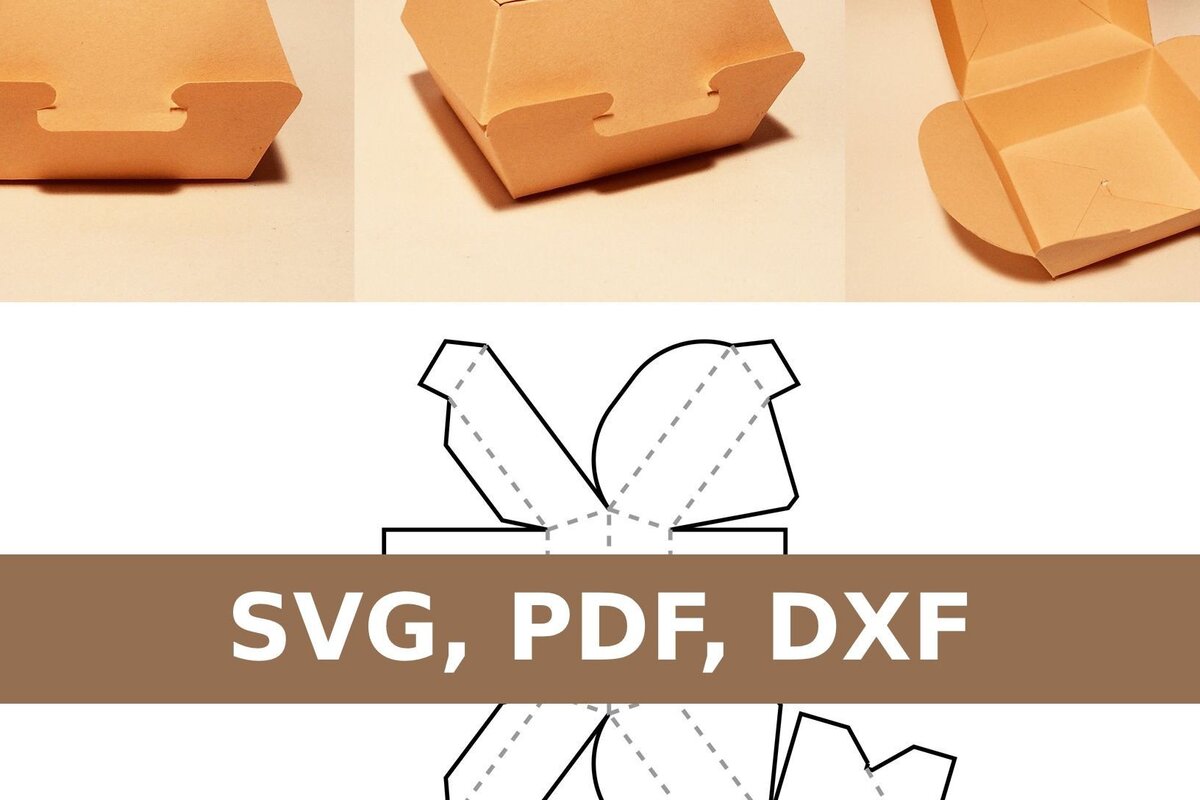 Intra απο ξύλο plywood  Χρώμα wenge 3mm-4mm πάχος - Κουτί ντόνατ Δίασταση 20x20 cm INTRAFABR-61284073