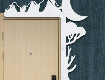 Intra απο ξύλο plywood  Χρώμα wenge 3mm-4mm πάχος - Δέσμη με γωνιακή πόρτας Δίασταση 40x50 cm INTRAFABR-100512549 - Image 8