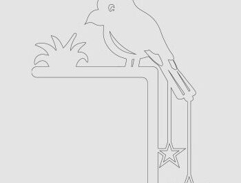 Intra απο ξύλο plywood  Χρώμα wenge 3mm-4mm πάχος - Γωνιακή πόρτα Δίασταση 40x50 cm INTRAFABR-77836540 - Image 3