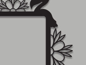 Intra απο ξύλο plywood  Χρώμα wenge 3mm-4mm πάχος - Γωνιακή πόρτα Δίασταση 40x50 cm INTRAFABR-77524396 - Image 3