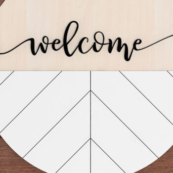 Intra απο ξύλο plywood  Χρώμα wenge 3mm-4mm πάχος - κρεμάστρας πόρτας / στρογγυλή ανάρτηση 269 Δίασταση 30x20 cm INTRAFABR-40845524 - Image 1