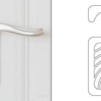 Intra απο ξύλο plywood 3mm-4mm πάχος - Κρεμάστρα πόρτας  - Πόμολα πόρτας Δίασταση 30x20 cm INTRAFABR-112226145 - Image 2