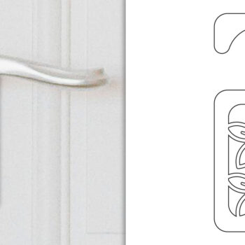 Intra απο ξύλο plywood 3mm-4mm πάχος - Κρεμάστρα πόρτας  - Πόμολα πόρτας Δίασταση 30x20 cm INTRAFABR-112226145 - Image 8