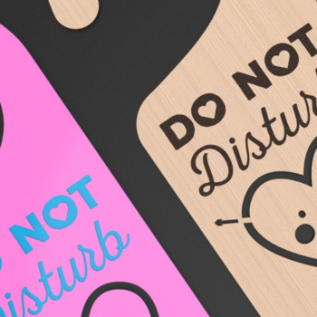 Intra απο ξύλο plywood  Χρώμα wenge 3mm-4mm πάχος - Κρεμάστρα πόρτας για την ημέρα του Αγίου Βαλεντίνου, Δίασταση 20x20 cm INTRAFABR-34340432 - Image 1