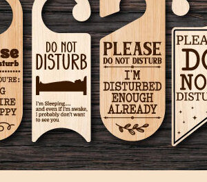 Intra απο ξύλο plywood  Χρώμα wenge 3mm-4mm πάχος - Δέσμη κοπής με λέιζερ κρεμάστρα πόμολο πόρτας Δίασταση 20x20 cm INTRAFABR-34340459