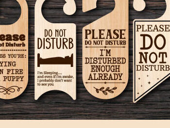 Intra απο ξύλο plywood  Χρώμα wenge 3mm-4mm πάχος - Δέσμη κοπής με λέιζερ κρεμάστρα πόμολο πόρτας Δίασταση 20x20 cm INTRAFABR-34340459 - Image 1