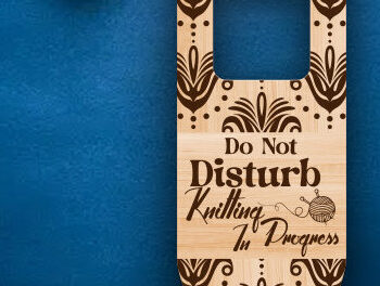 Intra απο ξύλο plywood  Χρώμα wenge 3mm-4mm πάχος - Κρεμάστρα πόμολο πόρτας Δέσμη Δίασταση 20x20 cm INTRAFABR-34540437 - Image 5