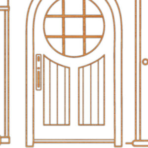 Intra απο ξύλο plywood  Χρώμα wenge 3mm-4mm πάχος - Δέσμη Door Δίασταση 30x20 cm INTRAFABR-34540447