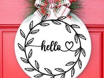 Intra απο ξύλο plywood Χρώμα wenge 3mm-4mm πάχος - με λέιζερ πινακίδα πόρτας Δίασταση 30x20 cm INTRAFABR-34540496 - Image 2