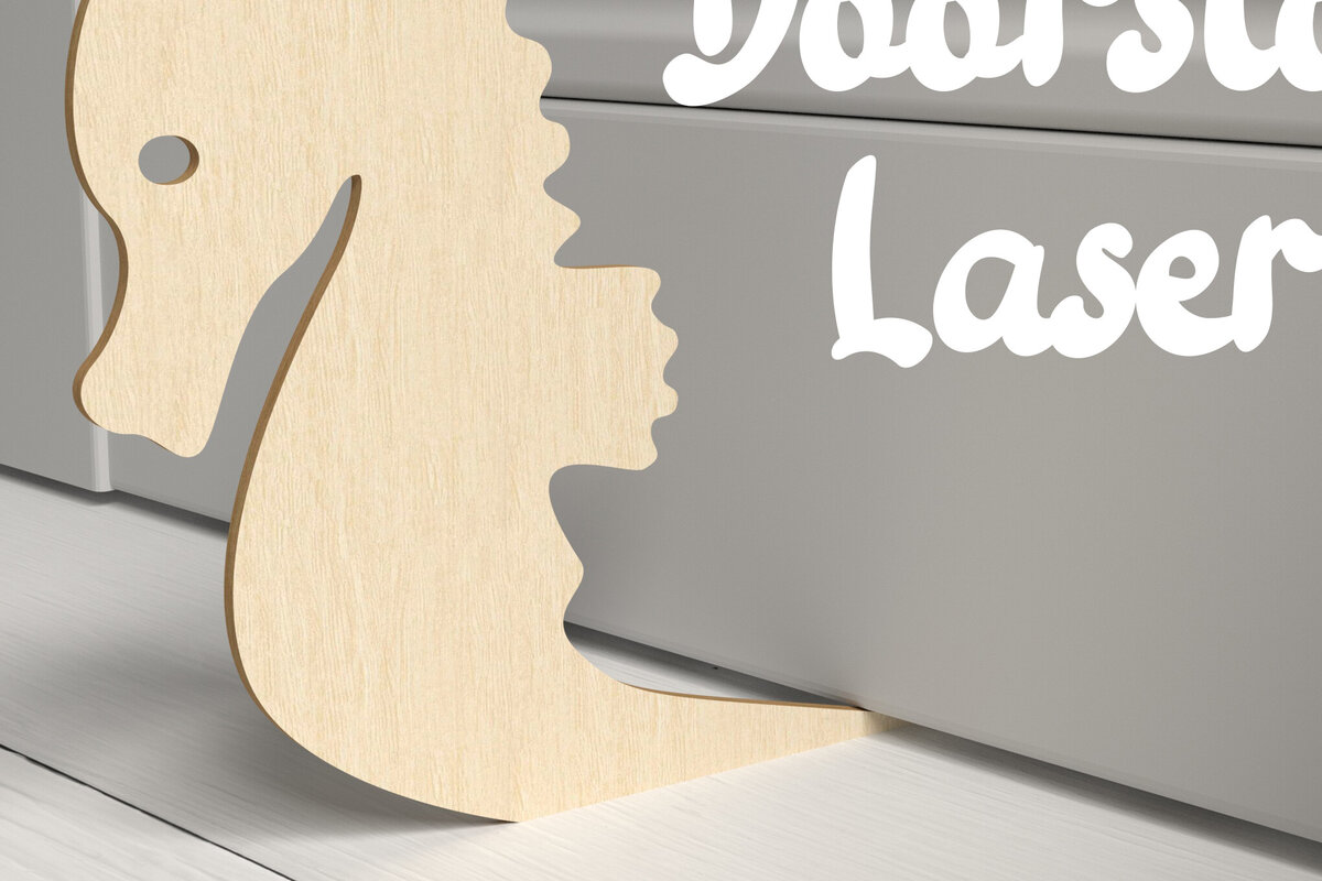 Intra απο ξύλο plywood  Χρώμα wenge 3mm-4mm πάχος - Διακόσμηση σπιτιού Doorstop. Doorstops Δίασταση 30x20 cm INTRAFABR-34284291