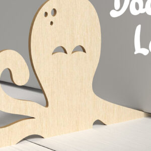 Intra απο ξύλο plywood  Χρώμα wenge 3mm-4mm πάχος - Διακόσμηση σπιτιού Doorstop. Doorstops Δίασταση 30x20 cm INTRAFABR-33872315