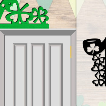 Intra απο ξύλο plywood Χρώμα wenge 3mm-4mm πάχος - Dorr Corner St Patrick's Day Lasercut Δίασταση 20x20 cm INTRAFABR-39505934 - Image 16