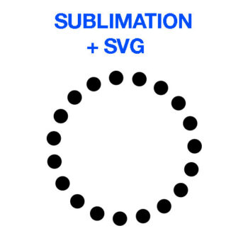 Intra απο ξύλο plywood  Χρώμα wenge 3mm-4mm πάχος - Πλαίσιο με διακεκομμένο κύκλο , Πλαίσιο μονογράμματος Δίασταση 30x40 cm INTRAFABR-39542941 - Image 2