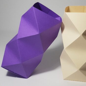 Intra απο ξύλο plywood  Χρώμα wenge 3mm-4mm πάχος - Πρότυπο διπλού διαμαντιού λουλουδιού Nr 2 Δίασταση 20x20 cm INTRAFABR-84832444 - Image 4