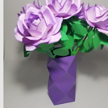 Intra απο ξύλο plywood  Χρώμα wenge 3mm-4mm πάχος - Πρότυπο διπλού διαμαντιού λουλουδιού Nr 2 Δίασταση 20x20 cm INTRAFABR-84832444 - Image 6