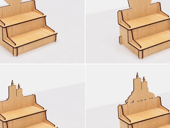 Intra απο ξύλο plywood  Χρώμα wenge 3mm-4mm πάχος - λέιζερ ραφιών διπλής εμπορίας Δίασταση 30x20 cm INTRAFABR-78164050