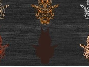 Intra απο ξύλο plywood Χρώμα wenge 3mm-4mm πάχος - Δράκων Δίασταση 30x20 cm INTRAFABR-49719709 - Image 2