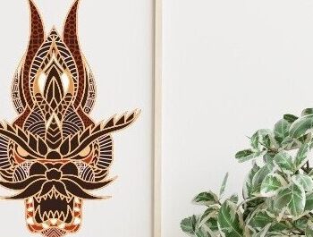 Intra απο ξύλο plywood Χρώμα wenge 3mm-4mm πάχος - Δράκων Δίασταση 30x20 cm INTRAFABR-49719709 - Image 4