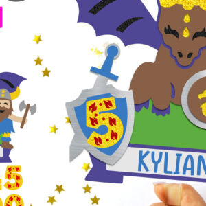 Intra απο ξύλο plywood  Χρώμα wenge 3mm-4mm πάχος - Dragon Cake Topper 3D Δίασταση 20x20 cm INTRAFABR-50693984