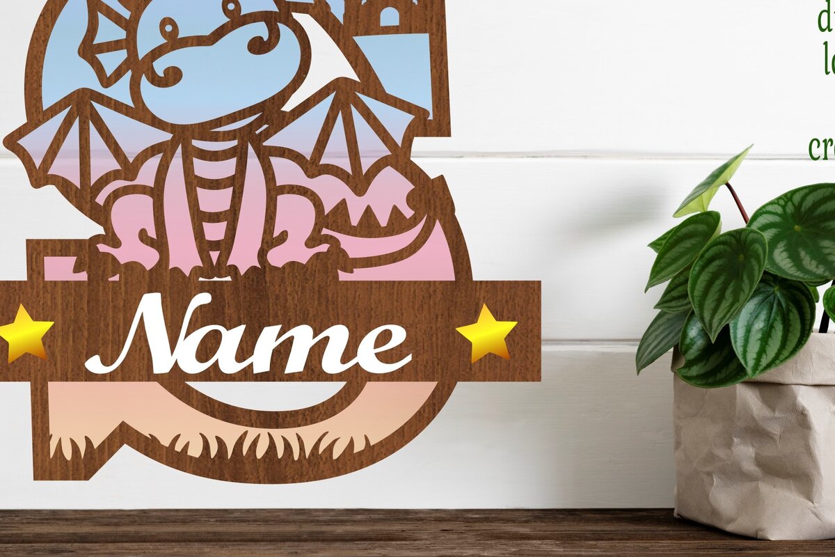 Intra απο ξύλο plywood  Χρώμα wenge 3mm-4mm πάχος - Δράκος κεφαλαίο μονόγραμμα Γράμμα S Αποκοπή Δίασταση 30x20 cm INTRAFABR-108175218