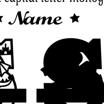 Intra απο ξύλο plywood  Χρώμα wenge 3mm-4mm πάχος - Δράκος κεφαλαίο μονόγραμμα Γράμμα S Αποκοπή Δίασταση 30x20 cm INTRAFABR-108175218 - Image 2