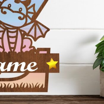 Intra απο ξύλο plywood  Χρώμα wenge 3mm-4mm πάχος - Δράκος κεφαλαίο μονόγραμμα Letter Z Cut Δίασταση 30x20 cm INTRAFABR-108123135 - Image 1