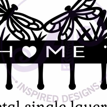 Intra απο ξύλο plywood Χρώμα wenge 3mm-4mm πάχος - Dragonflies Μπρελόκ Σχέδιο Ξύλο Μέταλλο Δίασταση 4x4 cm INTRAFABR-81737759 - Image 5