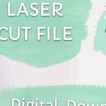 Intra απο ξύλο plywood  Χρώμα wenge 3mm-4mm πάχος - Dream Big Glowforge Δίασταση 20x20 cm INTRAFABR-111273036 - Image 2