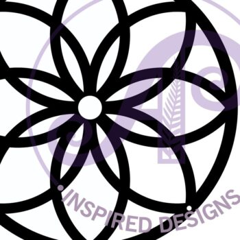 Intra απο ξύλο plywood Χρώμα wenge 3mm-4mm πάχος - Dreamcatcher Design 3 Δίασταση 30x20 cm INTRAFABR-77312340 - Image 3