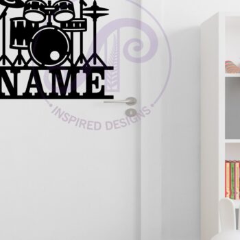 Intra απο ξύλο plywood  Χρώμα wenge 3mm-4mm πάχος - Σήμα ονόματος Drum Kit Δίασταση 30x20 cm INTRAFABR-106750728 - Image 5